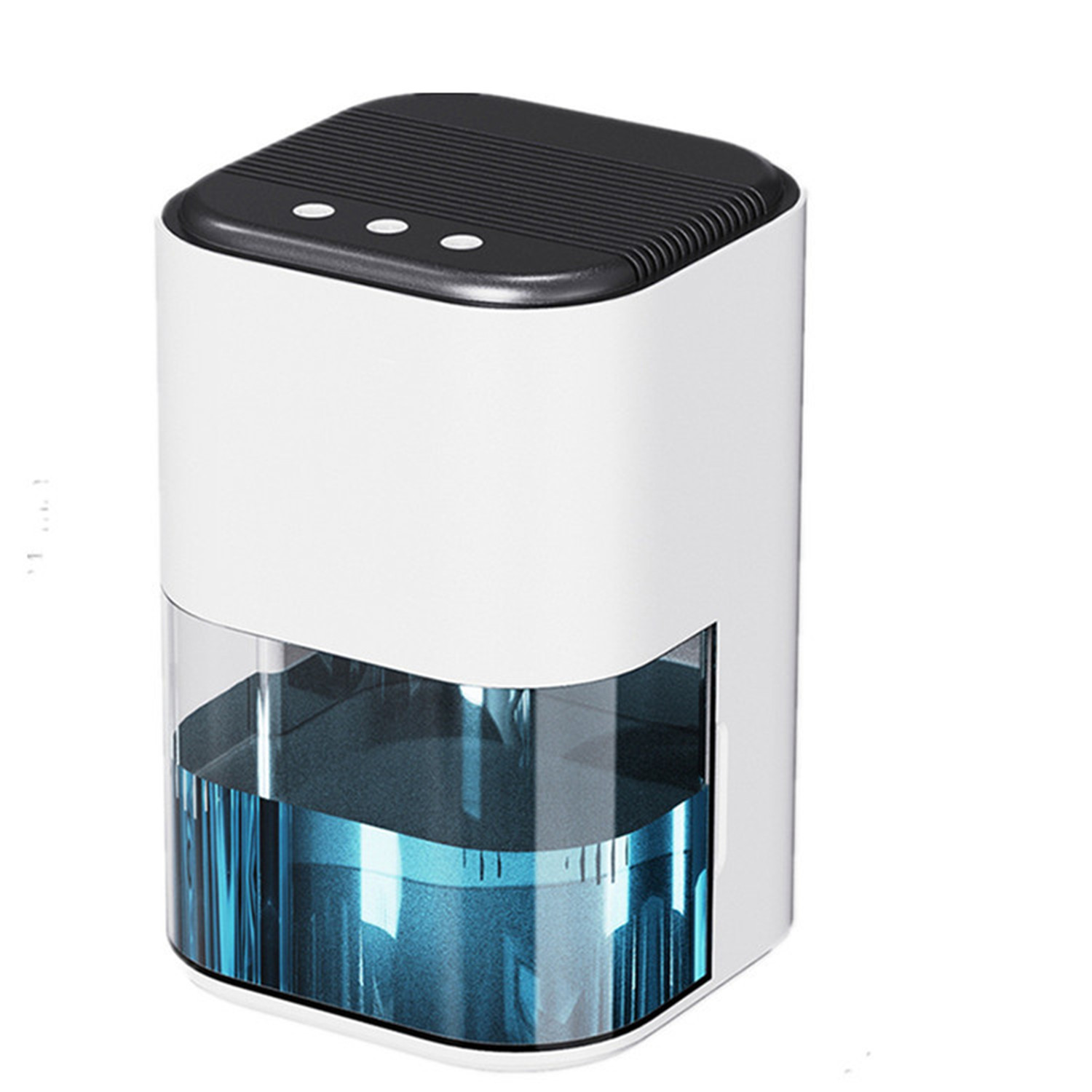 Dehumidifier for Home with Colorful Light 70oz Small Dehumidifier with Auto Shut Off Low Noise Sleep Mode Crawl Space Dehumidifier for 200 sq.ft Basement Bedroom Bathroom Closet