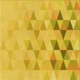 thumbnail image 1 of Ahgly Company Tapis d'Intérieur Lavables à la Machine, Carrés, Transitionnels, Jaunes, Tapis de Zone, 7 Pieds Carré, 1 of 7