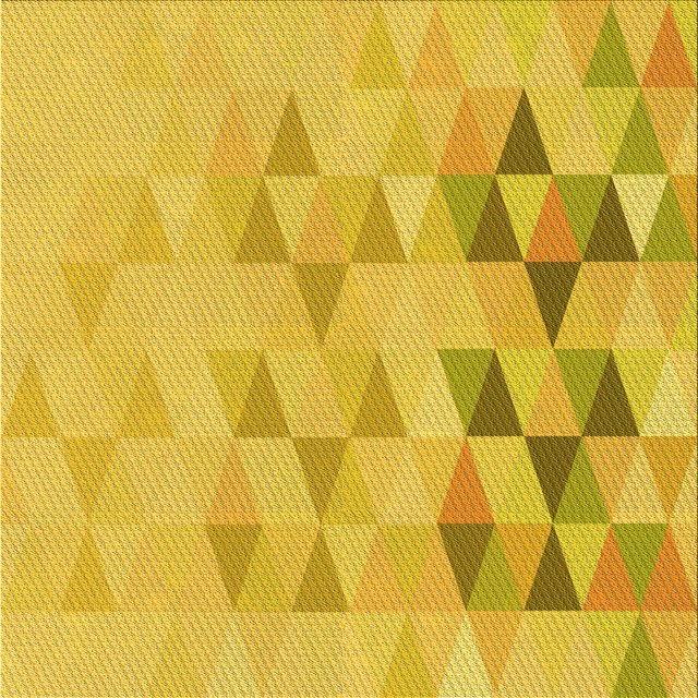Ahgly Company Tapis d'Intérieur Lavables à la Machine, Carrés, Transitionnels, Jaunes, Tapis de Zone, 7 Pieds Carré
