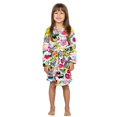 thumbnail image 1 of Up Past 8 Girls' Bathrobe Fuzzy Hooded Robe Sleepwear, 1 of 8