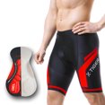 thumbnail image 1 of Men's Cycling Shorts Padded Bike Biking Half Pants Bicycle Riding Quick-Dry Tights, 1 of 1
