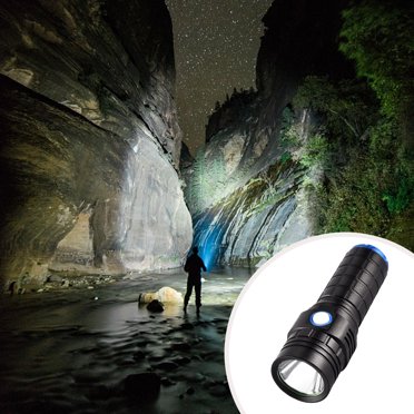 Boovnll Rechargeable Flashlights, Adjustable Focus Led Flashlight High Brightness Rechargeable Waterproof Suitable for Hiking Walking Outdoor Camping Car Use, Flashlights, Flashlight