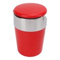 thumbnail image 2 of Windproof Ashtray Car Ashtray Outdoor Ashtray Stainless Steel Ashtray Ashtray With Lid Windproof Ashtray Durable ABS Stainless Steel Windproof Rain Proof Simple Style Car Ashtray, 2 of 8