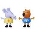 thumbnail image 1 of Peppa Pig Toys Peppa's Best Friends Emily Elephant and Freddy Fox 2-Pack, 3-Inch Scale Preschool Toy, 1 of 4