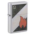 thumbnail image 1 of Zippo 48623 Zippo 32 Flame Design High Polish Chrome Lighter, 1 of 4