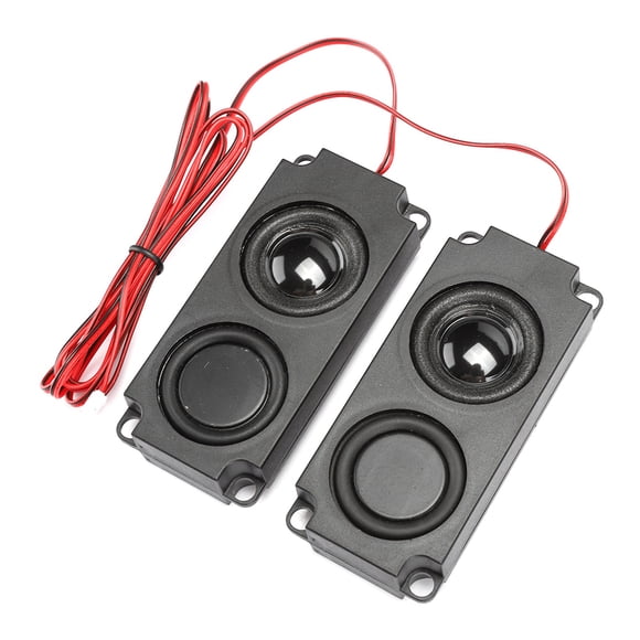8 Ohm 5W Black Heavy Bass Speaker, Large Volume Portable Cavity Speaker, for TV
