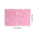 thumbnail image 3 of Birdeem Waterproof Washable Bed Pad for Incontinence Protection, Large Size 59x39.4 Inches, with Ultrasonic Quilting and Anti-Slip Layer, Reusable for Elderly and Menstrual Use, 3 of 9