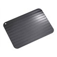 thumbnail image 3 of Defrosting Tray,Delaman Metal Aluminum Fast Safe Food Meat Defrosting Thawing Tray Plate Home Kitchen Gadget, 3 of 8