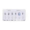 thumbnail image 2 of 100Pcs Car Body Push Retainer Pin Rivet Fasteners Trim Moulding Clip Automotive Furniture Assembly Expansion Screws Kit with Removal Tool Screwdriver for Vehicles, 2 of 7