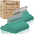 thumbnail image 4 of 100 Velvet Kid‘s Hangers for Children‘s Clothes  14” - Light Blue, 4 of 7