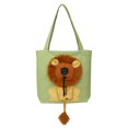 thumbnail image 1 of Lion Pattern Pets Handbags Convenient Canvas Cat Tote Bag Fashion for Pet Lovers, 1 of 5