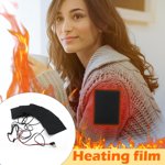 Clearance! USB Heating Pad For Heating Clothes Film Heating Pad For Heating Clothes Heater Heating Film Vest Down Jacket Portable USB Charging Warm Heating Pad Today Show Deals Today’S Deal #17