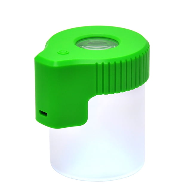 LED Sealed Storage Container with USB Charging, 155ml Plastic and Glass Food Container for Freshness and Travel