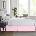 thumbnail image 2 of SGI Bedding 21 Inch Pleated Bed Skirt | Microfiber Bed Skirt | Fade Resistant, Wrinkle Free, Anti-static, Decorative, Extra Storage Space, Clutter-Free | King, Pink, 2 of 6