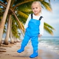 thumbnail image 4 of Wijhcboe Kids Waterproof Fishing Waders Chest High Design Adjustable Straps Durable Nylon Outdoor Adventure Playwear Boys Girls Essentials, 4 of 8