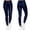 Blue, variant on Simua Fashion Womens Stretchy Leggings Faux Leather Zipper Pants High Waist Casual Trousers