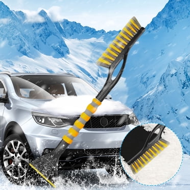 EGNMCR Car Exterior Accessories Car Mounted Snow Scraper, Snow Scraping, Defrosting, And Deicing Shovel, Winter Car Cleaning, Multifunctional Snow Shovel Snow Brush