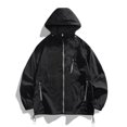 thumbnail image 1 of Jacket Men Mens Wool Coat Mens Small Fall Jacket Men Light Hoodie Jacket Flannel Coat Men with Hood Lightweight Running Rain Jacket Men 3x Rain Jacket Cold Weather Coat for Men Trading Jackets, 1 of 4