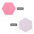 thumbnail image 2 of 12 Pcs Message Board Felt Hexagon Wall Board Self-adhesive Wall Memo Board, 2 of 9