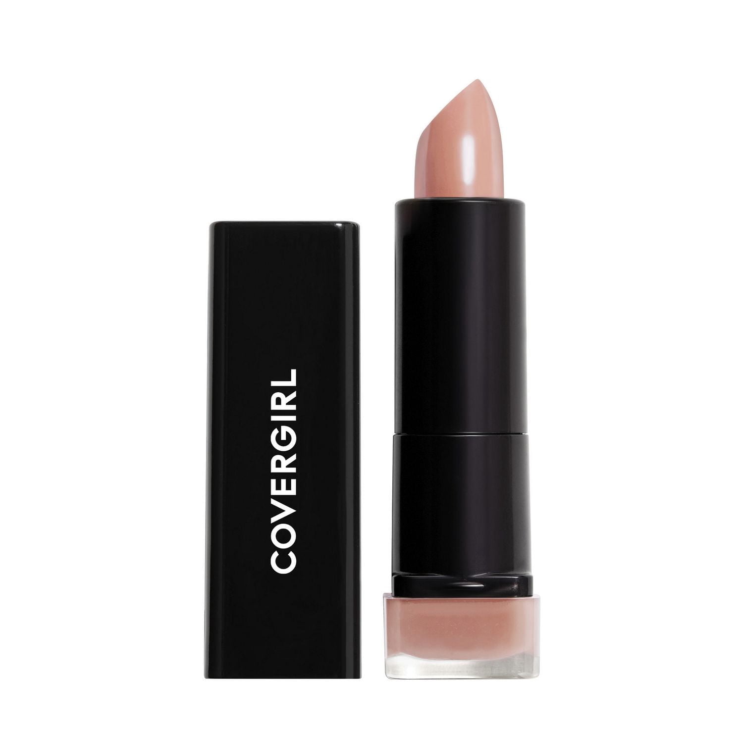 COVERGIRL Exhibitionist Crème Rouge à lèvres, formulé avec du beurre de karité, des huiles d'avocat, de noix de coco et d'oméga pour une hydratation 24 heures, 100 % sans cruauté envers les animaux