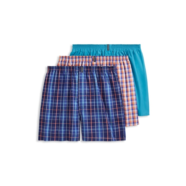 Jockey Boxeurs Classiques pour Hommes à Coupe Complète 5 Po - Lot de 3