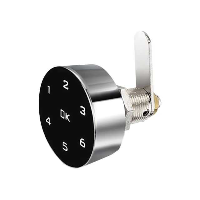 Drawer Smart Cabinet Lock Electronic Door Locks Furniture Mailbox Keyless Digital Locks for Wooden Box, Sturdy Room, Home Room, Door, Entry Door , Style A Rod 20mm
