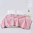 thumbnail image 1 of Courtepointe d'Été en Polyester avec Bordure en Dentelle - Couvre-Lit de Climatisation Léger Lavable 100x70cm Multicolore, 1 of 6