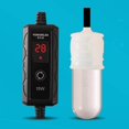 thumbnail image 3 of USB Small Fish Tank Heater Heater Small Aquarium Fish Heating Tool External Temperature Controller 15W, 3 of 9