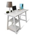 thumbnail image 2 of Trestle Modern White Computer Desk Table by Convenience Concepts | 090107W, 2 of 3