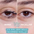 thumbnail image 4 of Garnier Micellar Water For Waterproof Makeup, Cleanser & Makeup Remover, Travel Size, 4 of 11