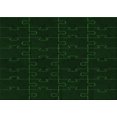 thumbnail image 1 of Ahgly Tapis Rectangulaire Lavable en Machine Intérieur Vert Émeraude Profond, 3 Pieds x 5 Pieds, 1 of 7