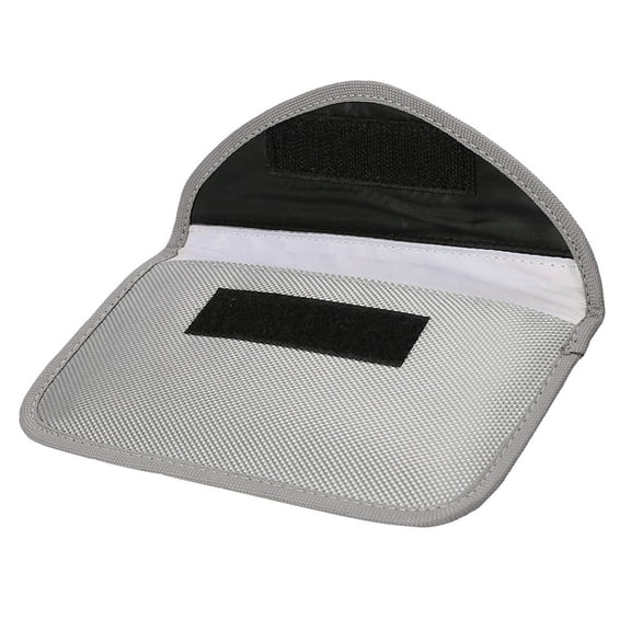 Tebru Double Layer Anti-radiation Bag Anti-tracking GPS RFID Signal Blocker Pouch  Anti-tracking Bag Signal Blocker Bag