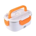 thumbnail image 2 of Electric Heating Lunch Box Household Stainless Steel Insulated Lunch Box, Electric Lunch Box for Office Workers Stainless Steel Lunch Box Lunch Box Stainless Steel Car Electric Lunch Box, 2 of 2