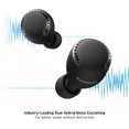 thumbnail image 4 of Panasonic Industry Leading Noise Cancelling Wireless Earbuds, Bluetooth Earbuds, True Wireless Earbuds, IPX4 Water Resistant, Alexa Compatible, Black (RZS500WK), 4 of 9