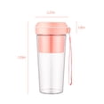 thumbnail image 3 of LSLJS Portable Juicer Cup, Mini Juicer Cup For, Juices and Shakes, Portable Juicer Cup with Powerful Motor, Suitable for Home, Travel, Office, Outdoor, Juicer Juicer, 3 of 9