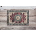 thumbnail image 4 of Bryant 2' x 3' Washable Accent Rug, Ivory and Burgundy, 4 of 7
