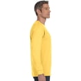 thumbnail image 4 of Jerzees T-Shirt à Manches Longues pour Hommes DRI-POWER Active, S, Vert Saftey, 4 of 6