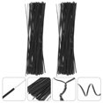 thumbnail image 4 of Miangastore Bread Ties Black 1000Pcs 7.86X0.07X0.04In, 4 of 8