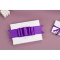thumbnail image 4 of Joycrosso Purple Ribbon 2 Inch Wide Thick Fabric Ribbon, 50 Yards Double Faced Satin for Gift Wrapping Floral Bouquets Wedding Party Decoration, 4 of 7