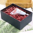 thumbnail image 4 of CHUANK Feildoo Shiny Paper Shred Box Filler for Gift Wrapping Packing  50g Glitter Raffia Paper Basket Filler Grass Stuffer for Easter Basket Filling  A#Transparent White  PR4579, 4 of 10