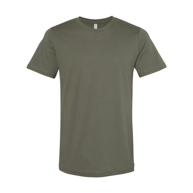 Bella Canvas Unisex Jersey Short Sleeve Tee, S, Military Green