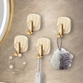 thumbnail image 4 of Plastic Hook Adhesive Hook No Punching No Marks Strong Backpack Hook Clothes Hook Kitchen Hook, 4 of 6