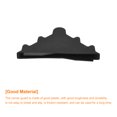 thumbnail image 4 of Uxcell Lot de 50 Protecteurs d'Angle 4x65mm Plastique Triangle Gardes d'Angle Coussin, Noir, 4 of 6