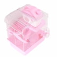 thumbnail image 3 of Hamster Home,2 Tier Hamster Cage Small Pet Cage Hamster Habitat Cage Ultra Responsive, 3 of 9