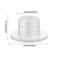 thumbnail image 5 of Silicones Sleeve Gasket Faucet Valves 4 Points Interface Triangles Valves Leakproof Sealing Ring Accessories, 5 of 5