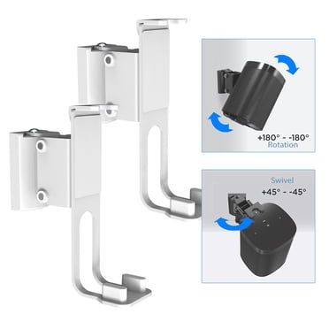 Boost Industries S1SB-WHii Support Mural/montage pour Haut-Parleurs Intelligents SONOS ONE, ONE SL et PLAY:1 (Paire)