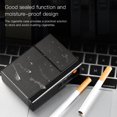 thumbnail image 2 of Cigarette Dispenser Storage Box Flip Cigarette Case 20 Loaded High Capacity with Detachable USB Rechargeable Cigarette Lighter, 2 of 8