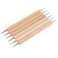 thumbnail image 4 of Indentation Pens, 6 Pcs Double End Tracing Dotting Stylus Sturdy Durable  For Leather Sleeve Punching For DIY, 4 of 8