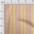 thumbnail image 1 of oneOone Georgette Viscose Fabric Stripe & Herringbone Geometric Print Fabric BTY 42 Inch Wide, 1 of 1