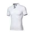 thumbnail image 1 of EGNMCR Chemises à Manches Courtes pour Hommes Été T-shirt Décontracté, Mode T-shirt Décontracté pour Hommes Uni à Manches Courtes Col Rabattu Blouse Hauts,, 1 of 1